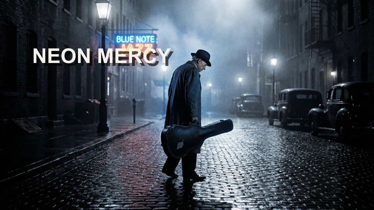 Neon Mercy | Slow Burning Blues Guitar Under City Lights