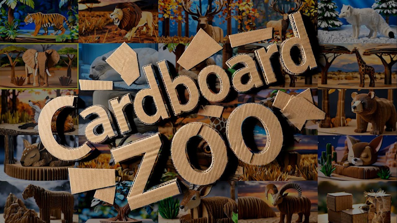 Cozy Cardboard Creatures!