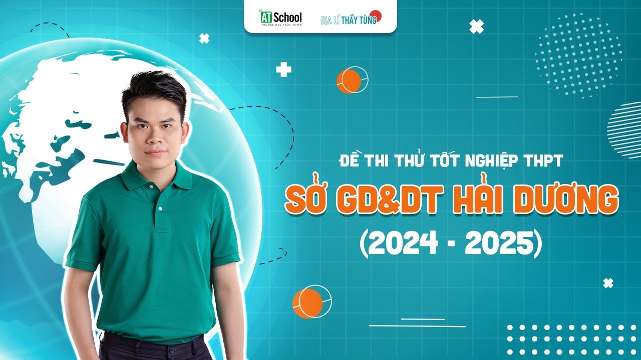 SỞ HẢI DƯƠNG - THI THỬ TN THPT MÔN ĐỊA LÍ 2025
