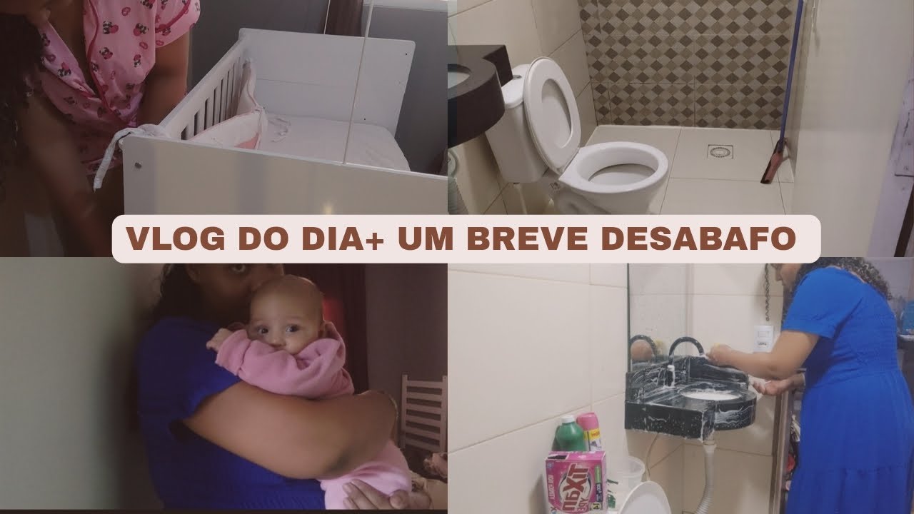  Lavei o banheiro, fiz almoço, arrumei o berço + mãe tem que ser forte, mais dessa vez não consegui🥺