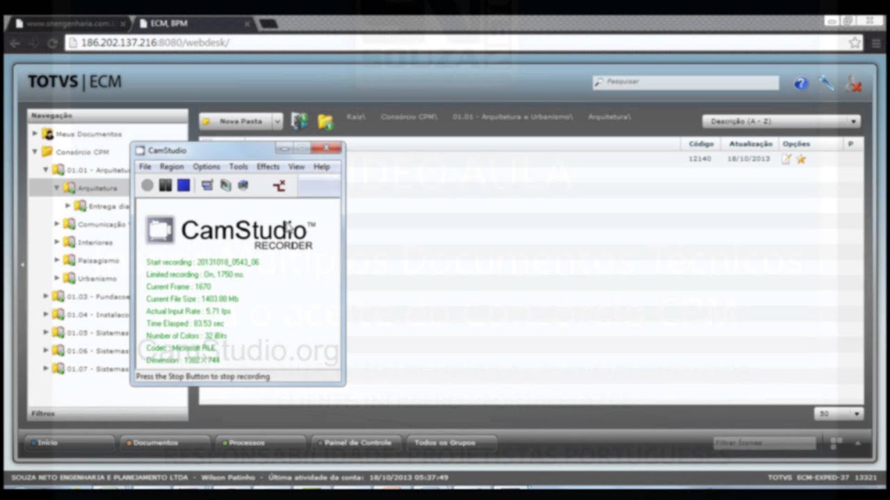Projeto Video Aula   Totvs ECM 2 1