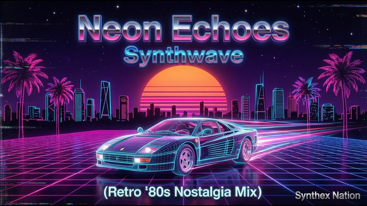 Neon Echoes - Synthwave (Retro '80s Nostalgia Mix)