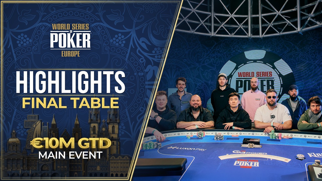 HIGHLIGHTS | 2026 WSOPE Main Event | Final Table | Prague