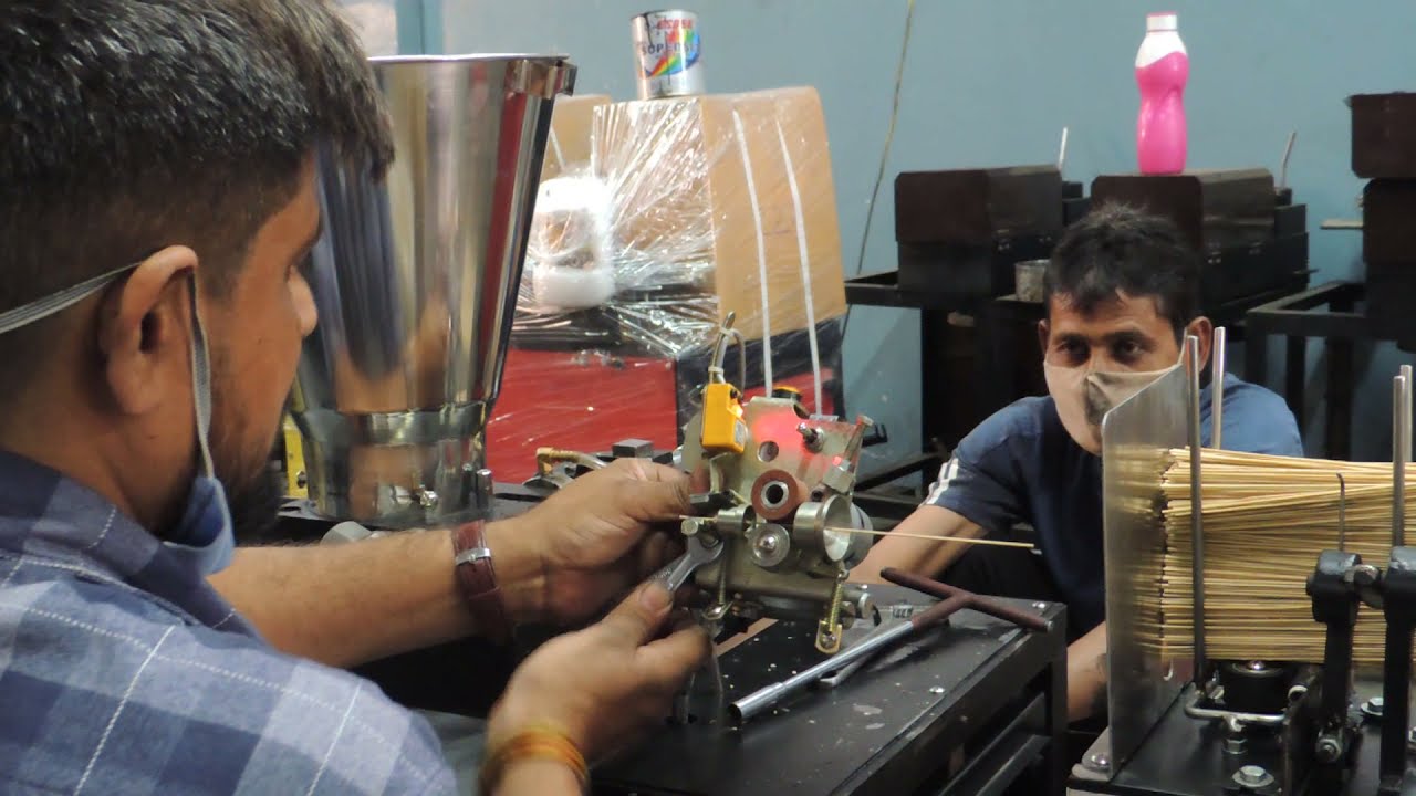 AGARBATTI MACHINE SETTING VIDEO || PART 1