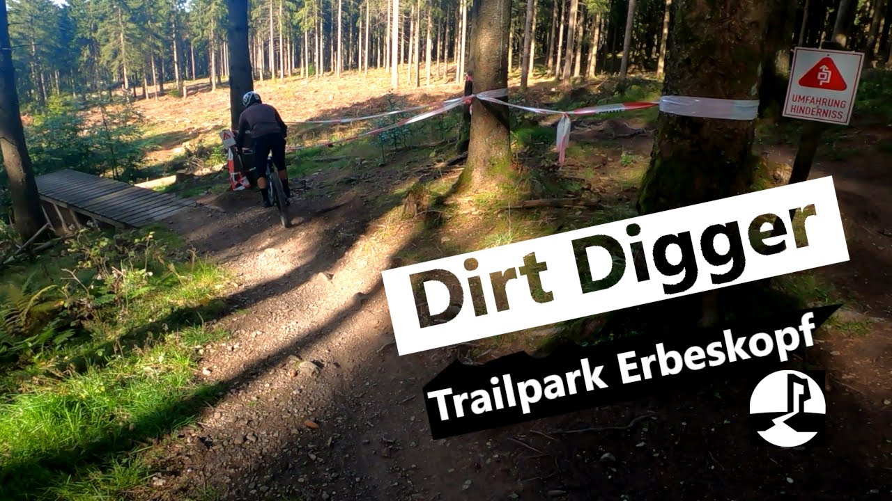 Dirt Digger Trail (rot/schwarz) uncut | MTB Trailpark Erbeskopf