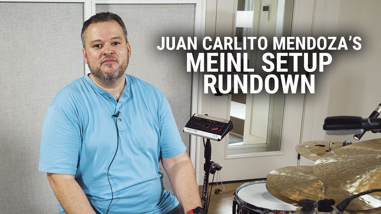 Meinl Cymbals - Juan Carlito Mendoza's Setup Rundown
