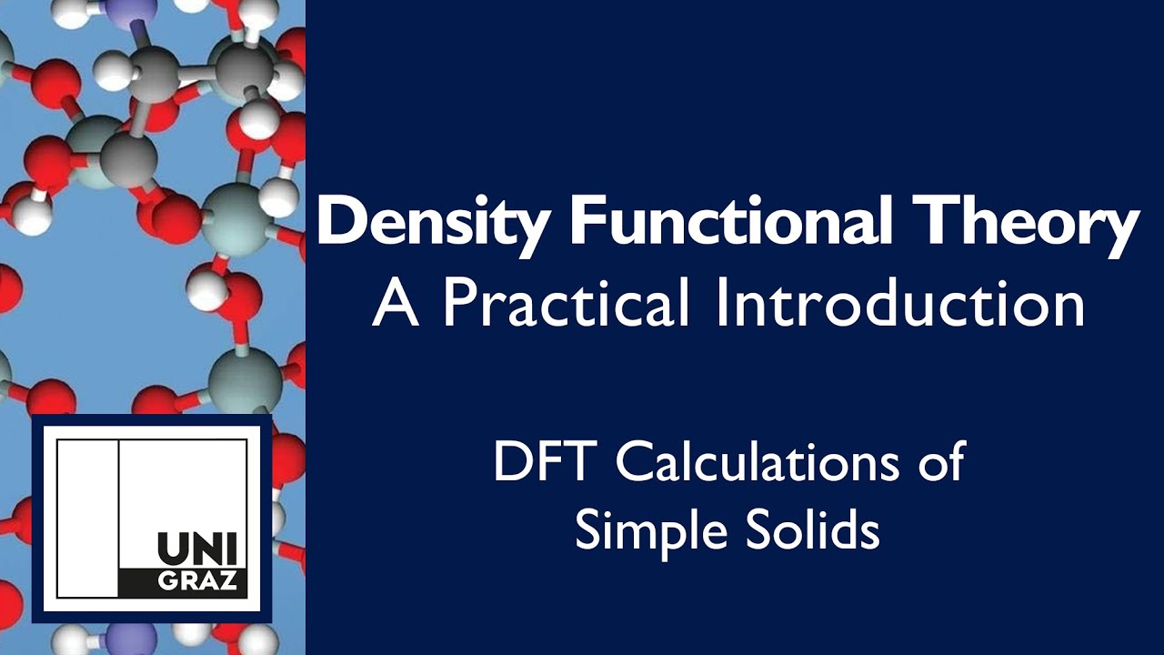 Introduction to Density Functional Theory [Part Two] Setting up a VASP Calculation