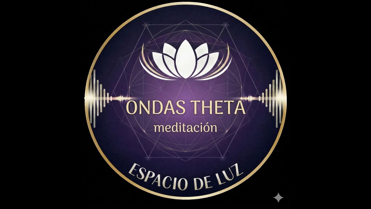 Onda Theta 6Hz Meditación Profunda | Relajación Total y Sanación Mental (432 Hz)
