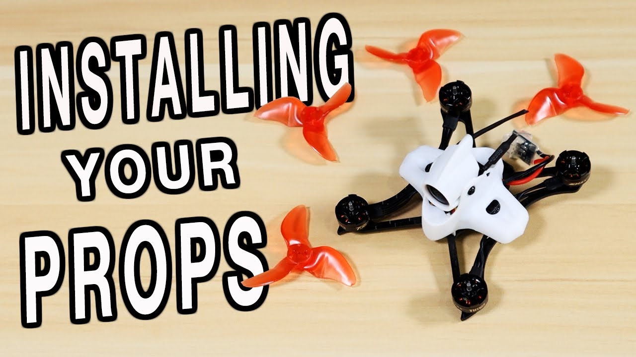 How to Install Drone Propellers