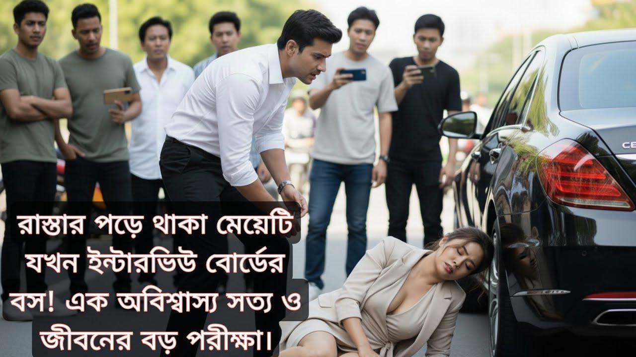 ইন্টারভিউ ছেড়ে যাকে সাহায্য করল, সেই ছিল কোম্পানির CEO! তাপর তার সাথে যা করলো মালিক।#emotionalstory