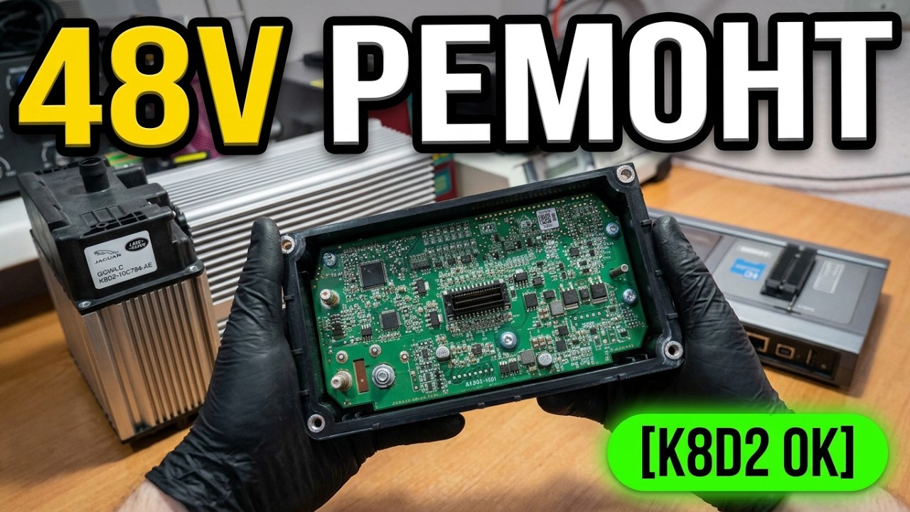 How to repair a Range Rover Mild Hybrid 48V battery K8D2-10C784