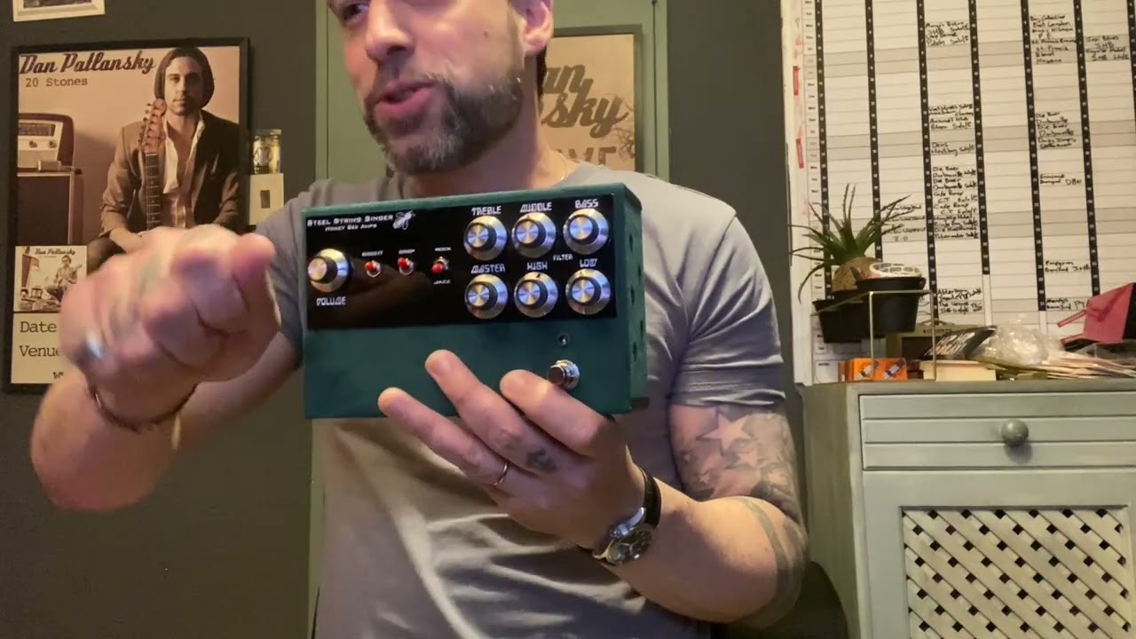 Honey Bee Amps - Dan Patlansky SSS tube preamp