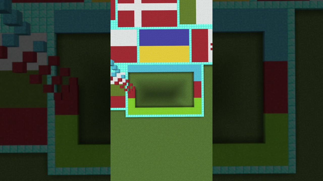 Minecraft Flag of Azerbaijan #22 #azerbaijan #azerbaijananthem