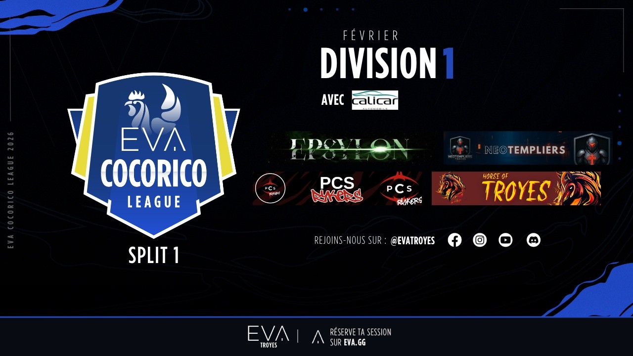 Cocorico League FEVRIER (Division 1)