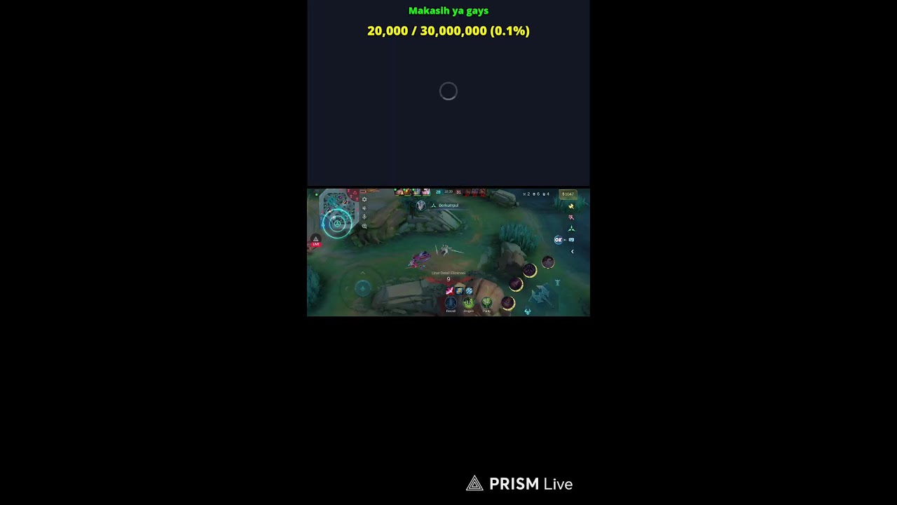 Siaran langsung Lin mursalin live mobile legends