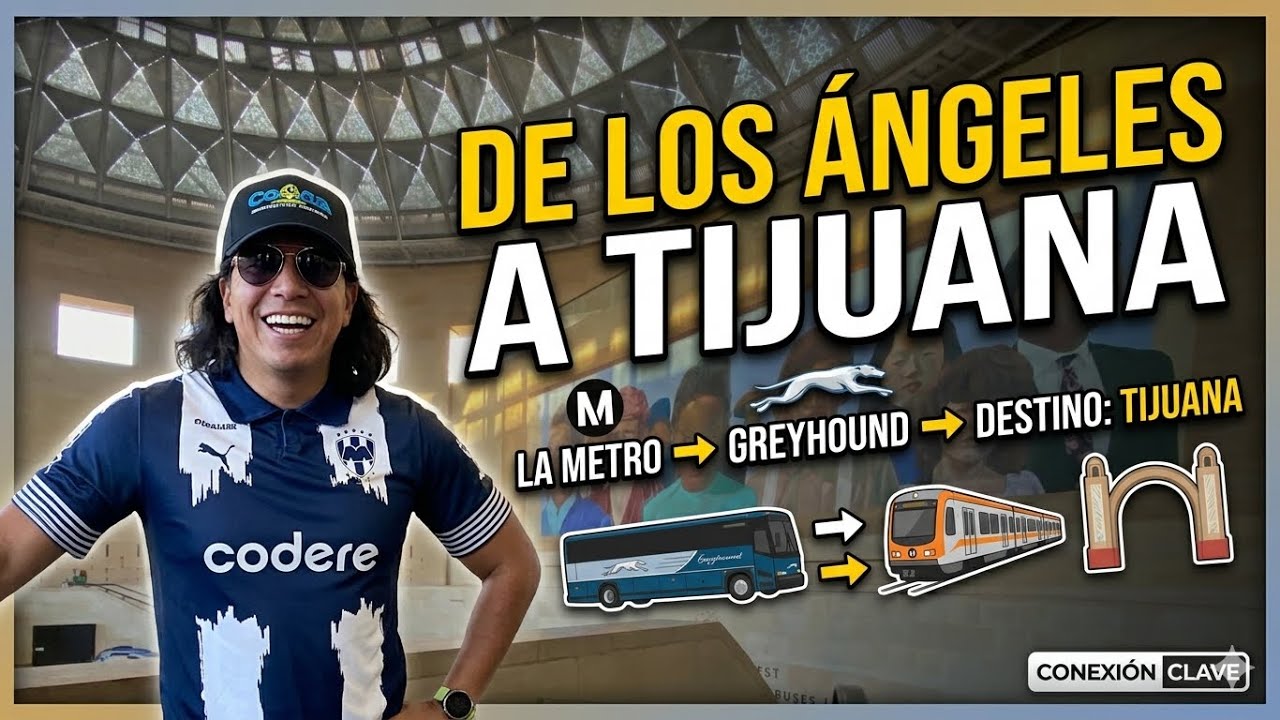 ¡Aterrizando en LOS ÁNGELES! 🇺🇸 Cruzando LA en Metro + Greyhound | Regreso épico a MÉXICO 🇲🇽