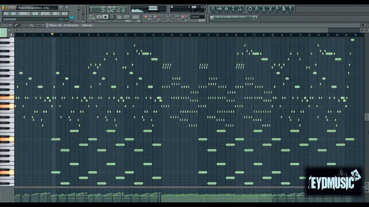 Sad Piano/Violin Instrumental (Composition) FL STUDIO 10