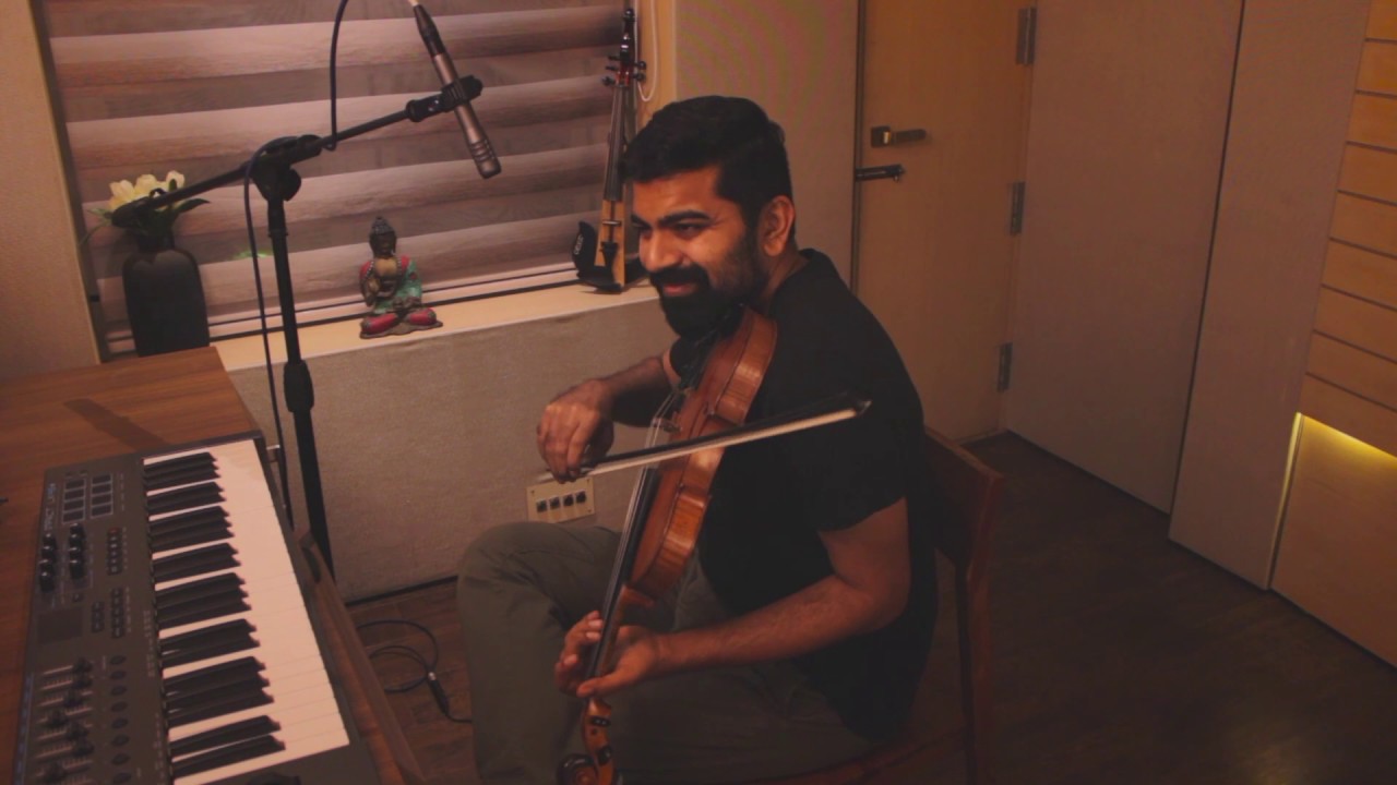 Raga Nattai alapana on violin | Karthick Iyer | Midnight Raga #03