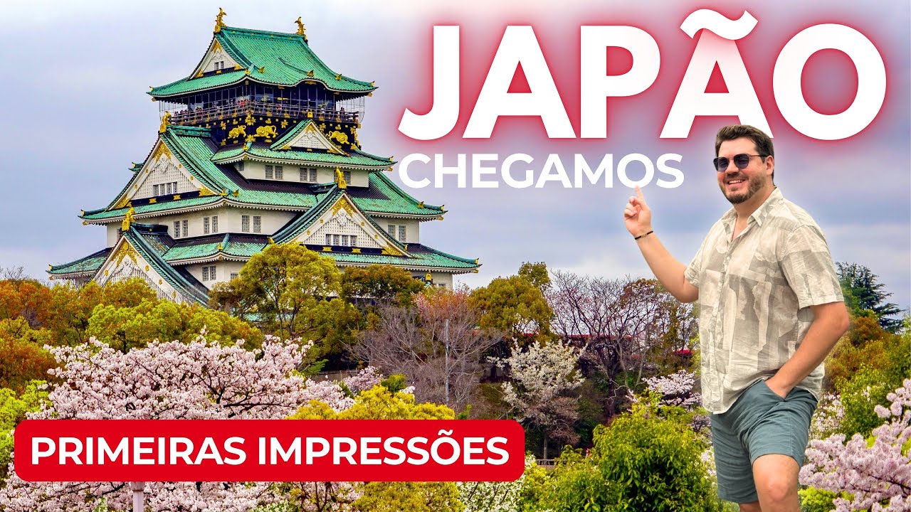 JAPÃO como você nunca viu: Como é viajar pro país mais tecnológico do mundo - Tour por OSAKA e NARA