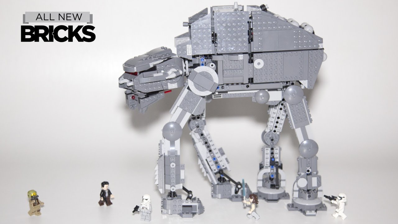 Lego Star Wars 75189 First Order Heavy Assault Walker Speed Build