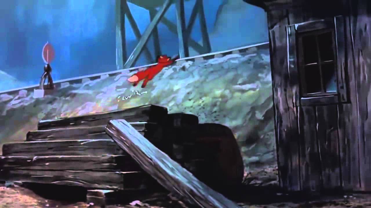 The Fox and the Hound   Train Scene HD