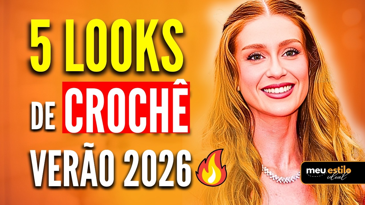 LOOKS DE CROCH&Ecirc; para as F&Eacute;RIAS 2026 &ndash; Tend&ecirc;ncia Quente do Ver&atilde;o 2026!