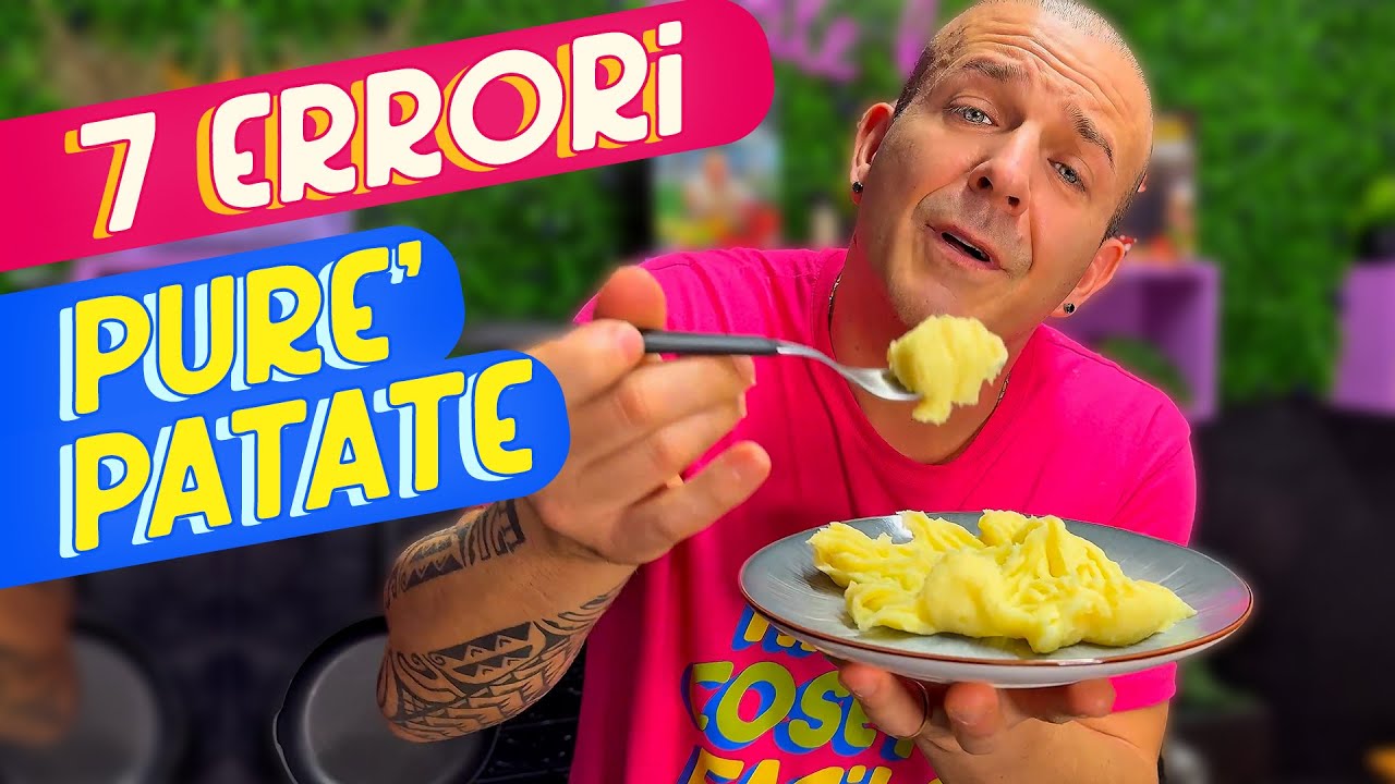 PURÈ di PATATE PERFETTO - Ricetta facile per non sbagliare più!