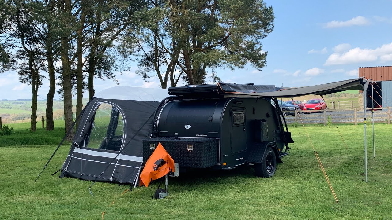 Bushcamp Teardrop Caravan - Awning Options