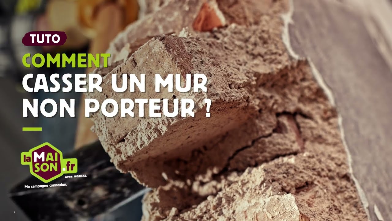Comment casser un mur non porteur ? - LaMaison.fr #LesConseilsMaison