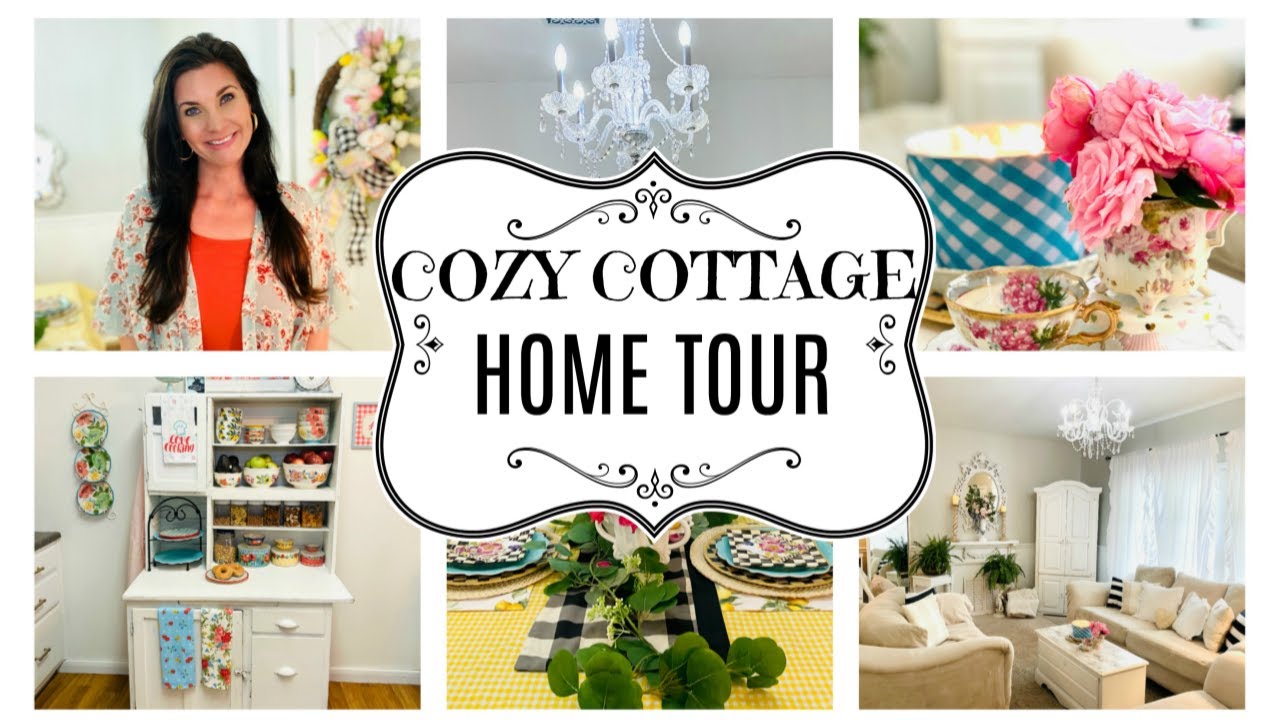 🏡COZY COTTAGE HOME TOUR 2020~PIONEER WOMAN KITCHEN~ 🏡 HOUSE TOUR~Olivia's Romantic Home DIY