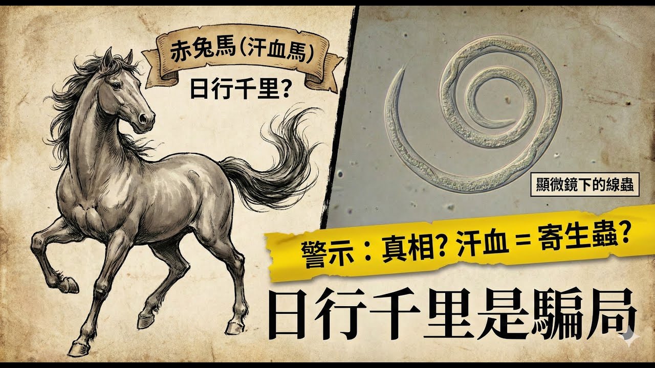 赤兔馬真的是馬嗎？生物學分析：它可能是古代的一種「病」！