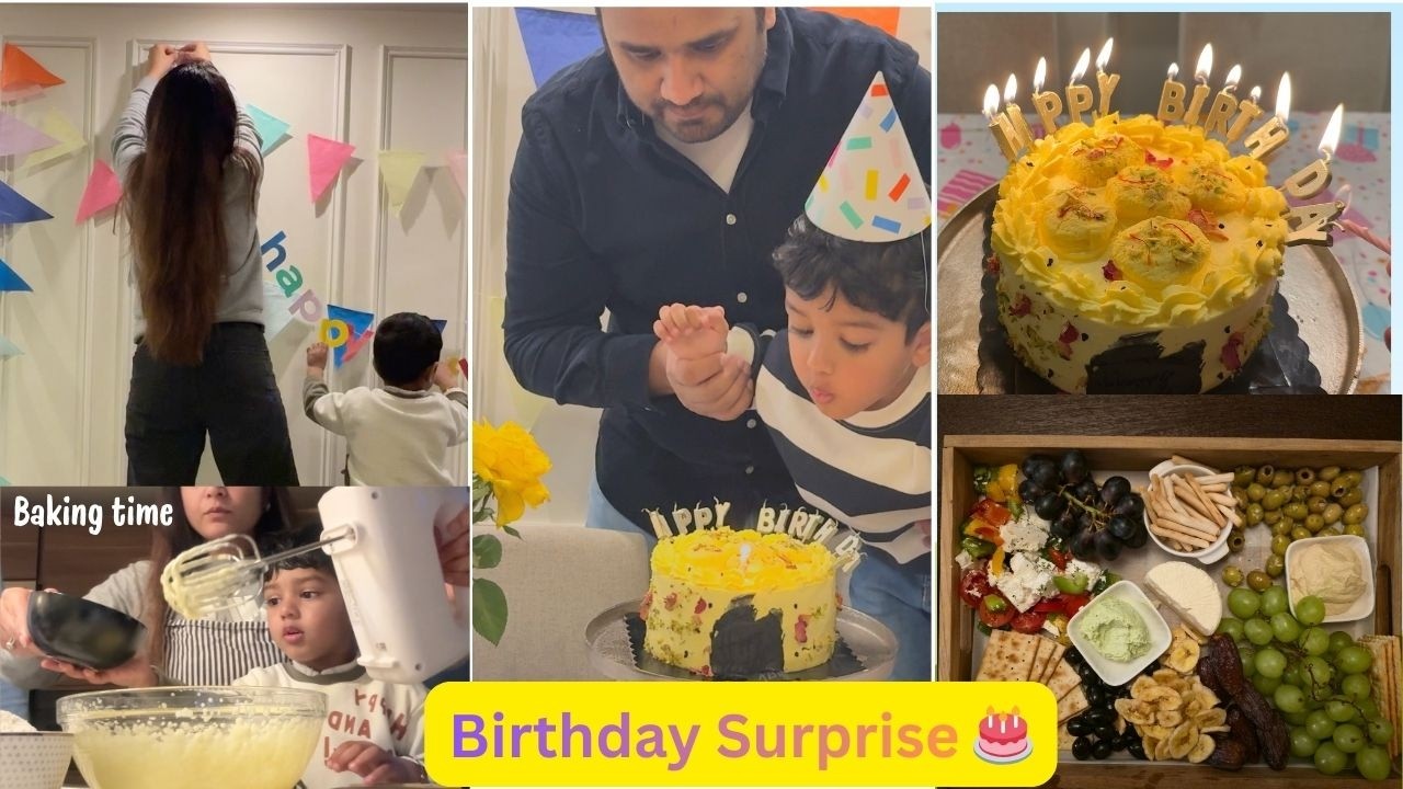 Birthday Surprise 🎂🎁 | Family Celebration Vlog | Indian In Netherlands | Vlog