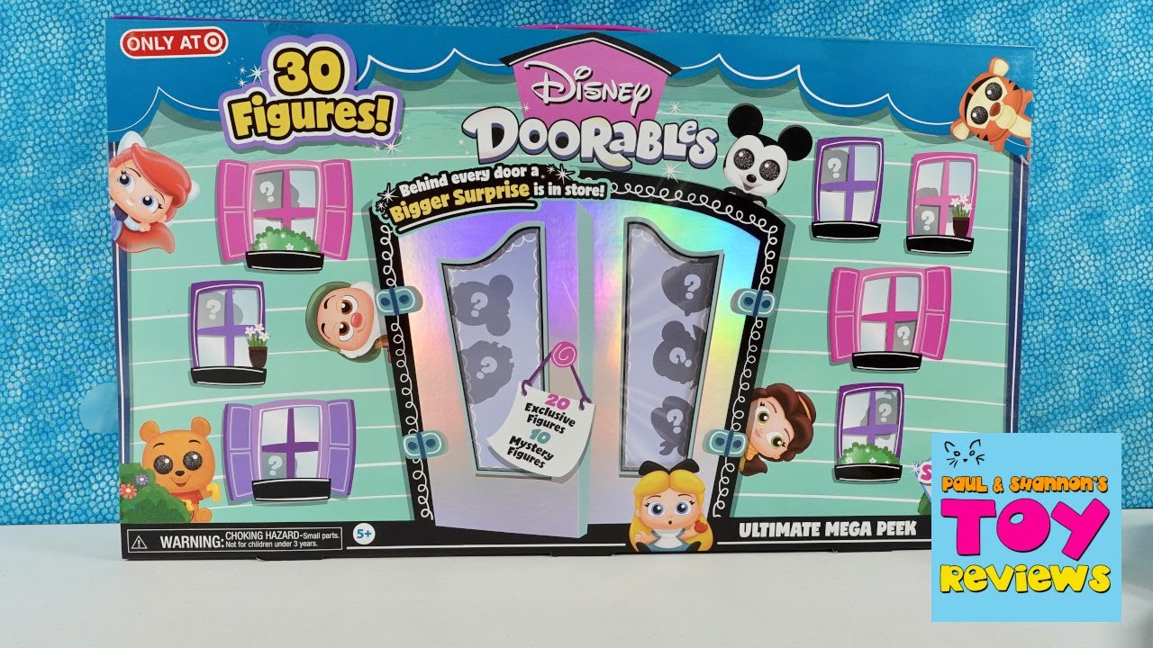 Disney Doorables Target Exclusive Ultimate Mega Peek Unboxing Review | PSToyReviews