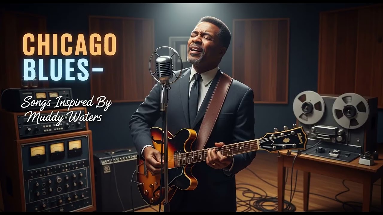 Chicago Blues Night 🎸 | Classic Old School Blues That Hits the Soul