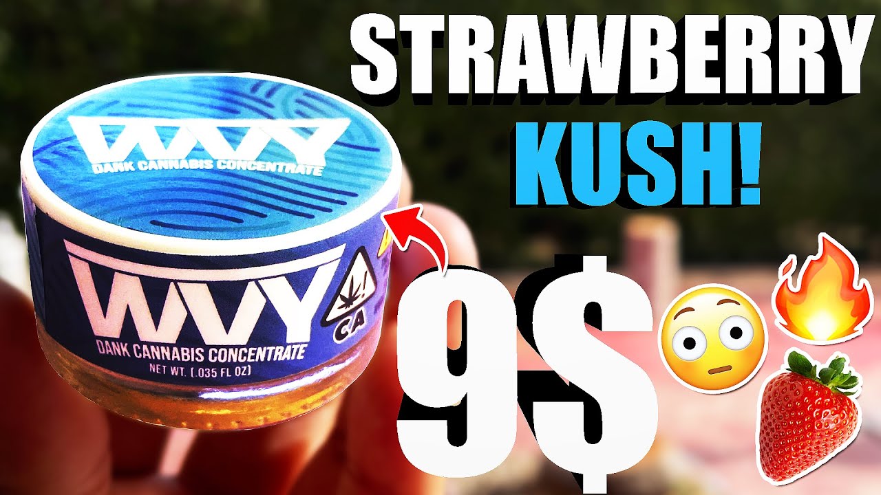 This STRAWBERRY KUSH was only 9$&hellip; | WVY Concentrates Strawberry Kush! | Cheap Dabs #67