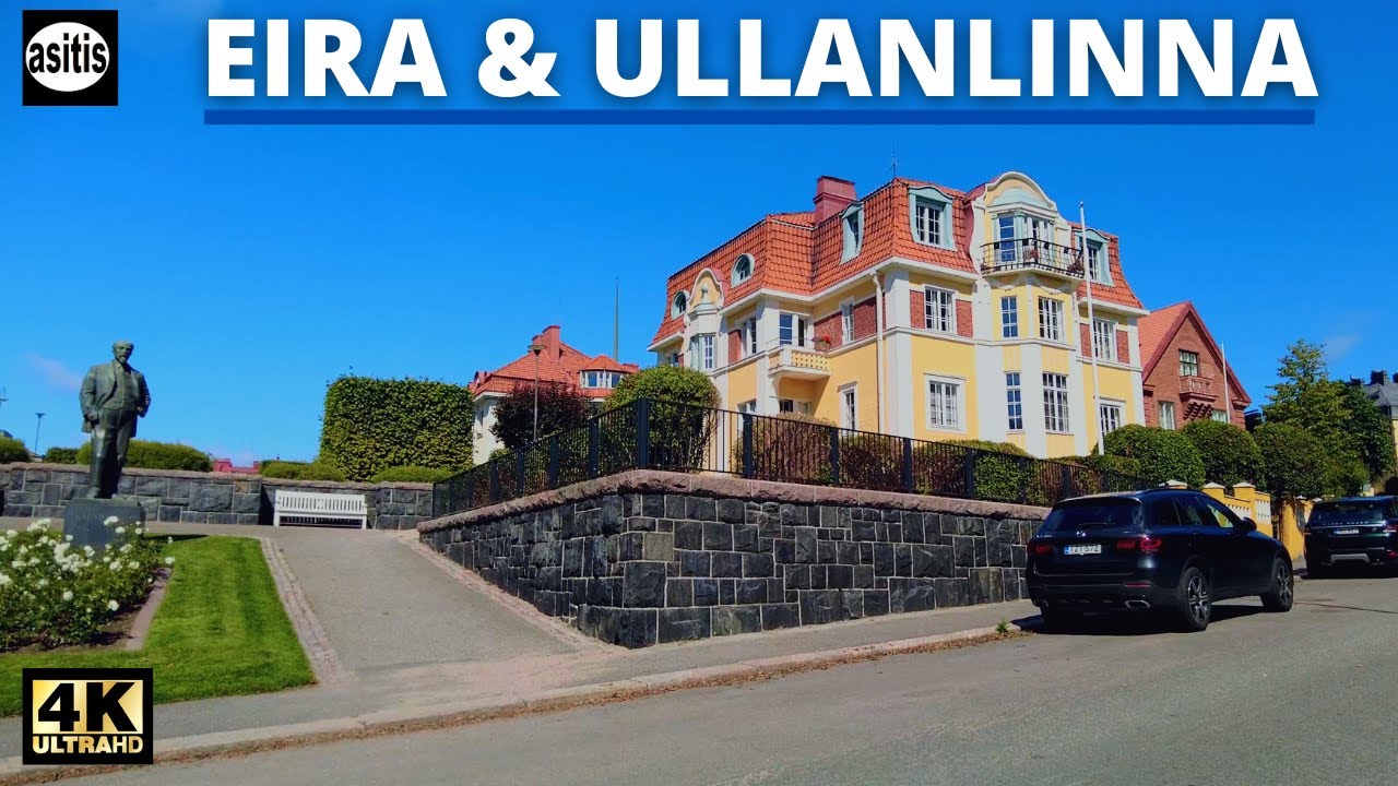 Most Expensive Neighborhoods in Helsinki - Summer Walk in Eira & Ullanlinna