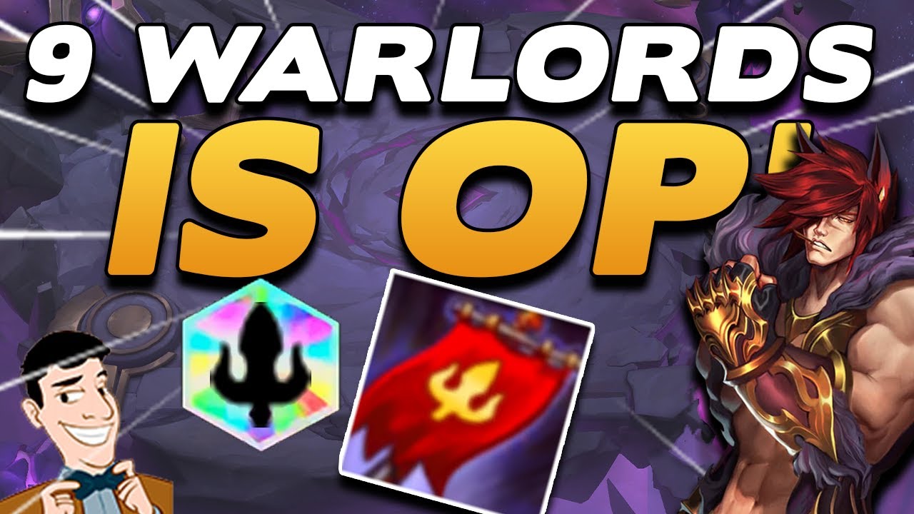9 WARLORDS (+ Warlord Sett 1 SHOTTING TEAMS) is OP! | TFT Set 4 Beginner friendly guides + tutorials