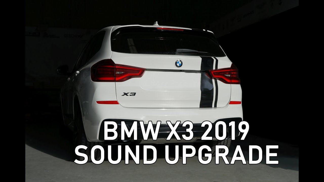BMW X3 2019 - Basic Sound System Upgrade