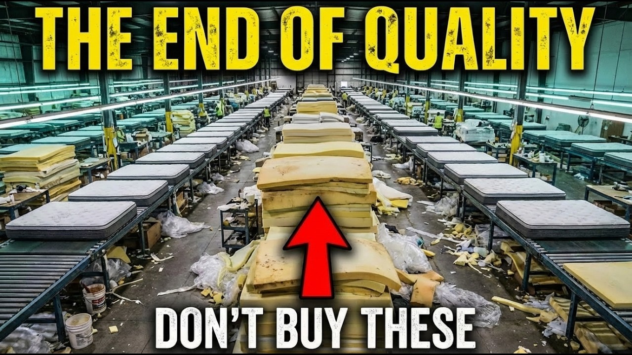 Why 80% of New Mattresses Are Garbage (The Foam Density Lie)