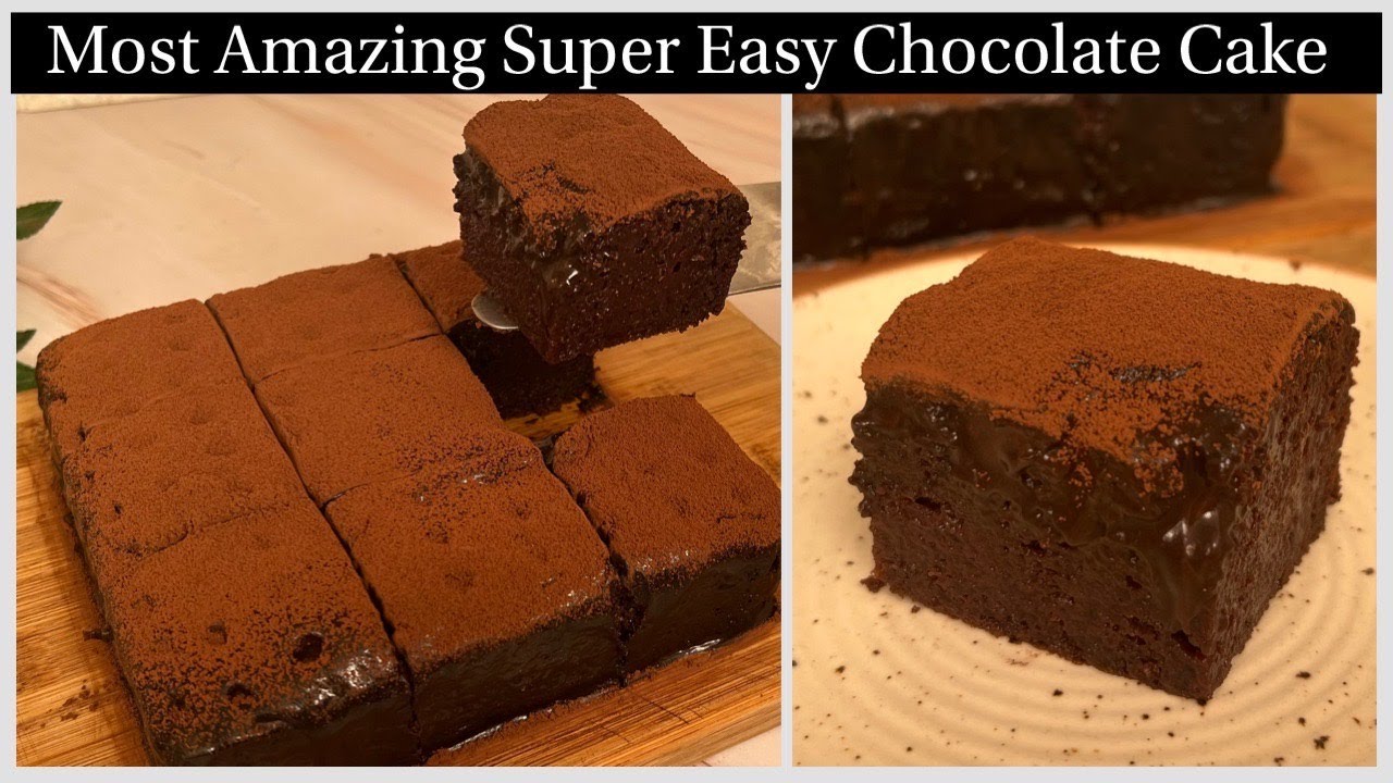 Most Amazing Chocolate Cake | Chocolate Lava Cake, एकदम अनोखे तरीके का चॉकलेट केक, Chocolate Truffle