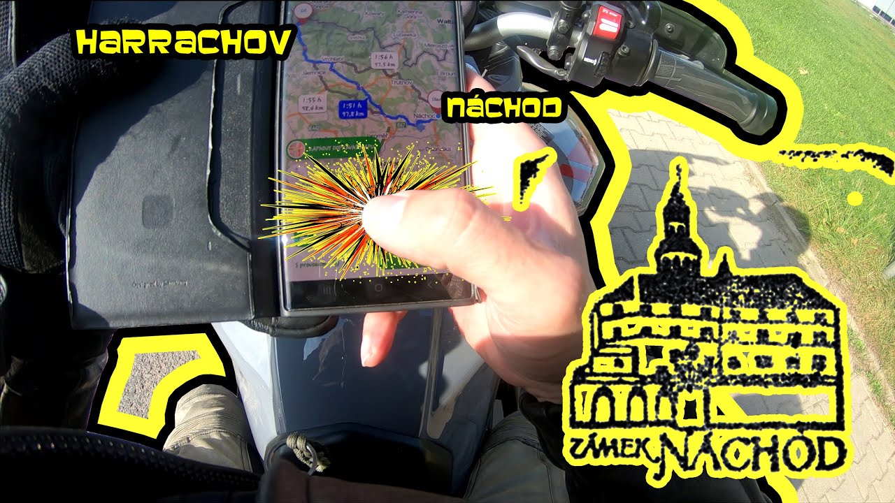 Český MotoVlog - Yamaha Tracer 900 GT - Náchodský zámeček vršku kulatýho