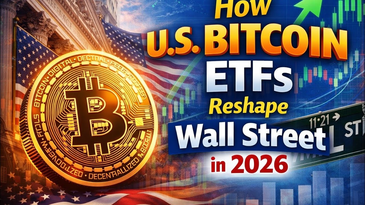 How U.S. Bitcoin ETFs reshape Wall Street behavior in 2026