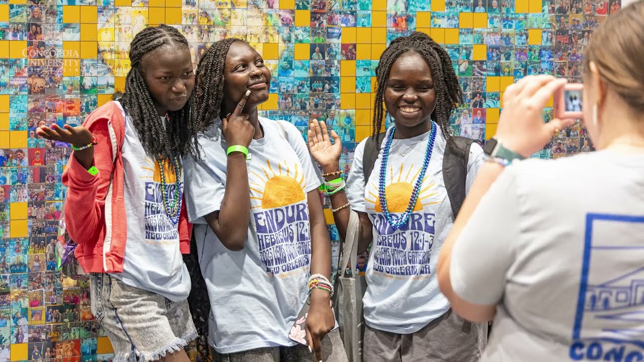 Falcons Fired-up at the 2025 LCMS Youth Gathering