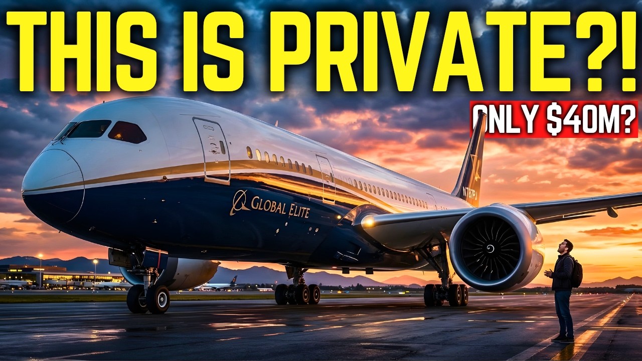 Inside One of the World&rsquo;s Biggest Private Jets &ndash; A $40 Million Dreamliner