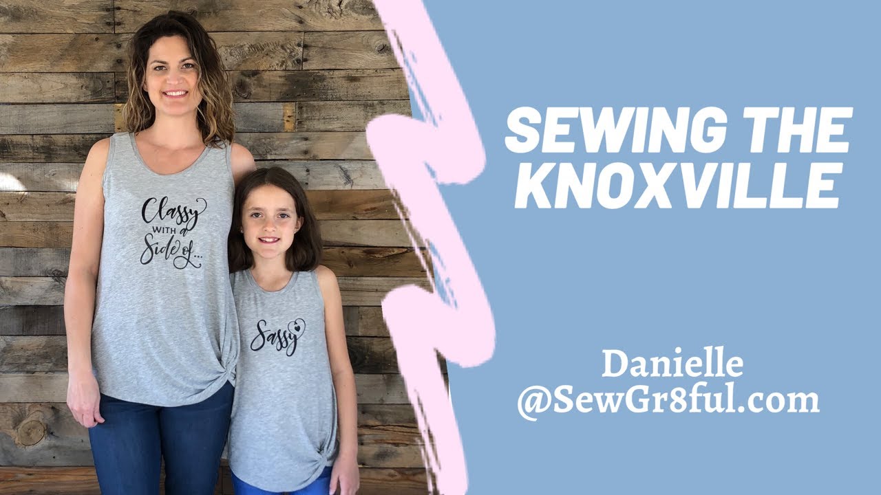 Sewing the Knoxville top from New Horizons Designs