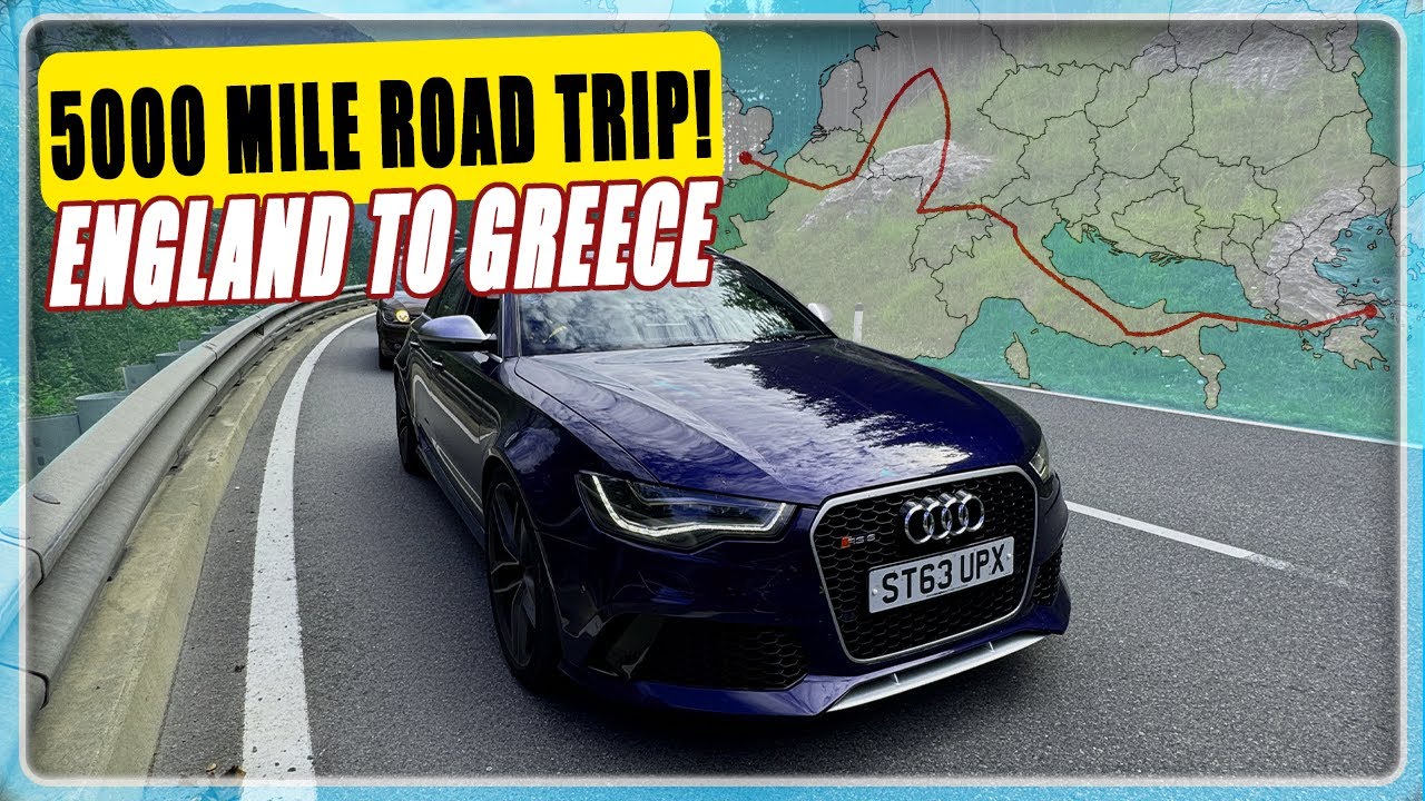WE DROVE AN RS6 TO GREECE AND GOT CAUGHT IN WILD FIRES!