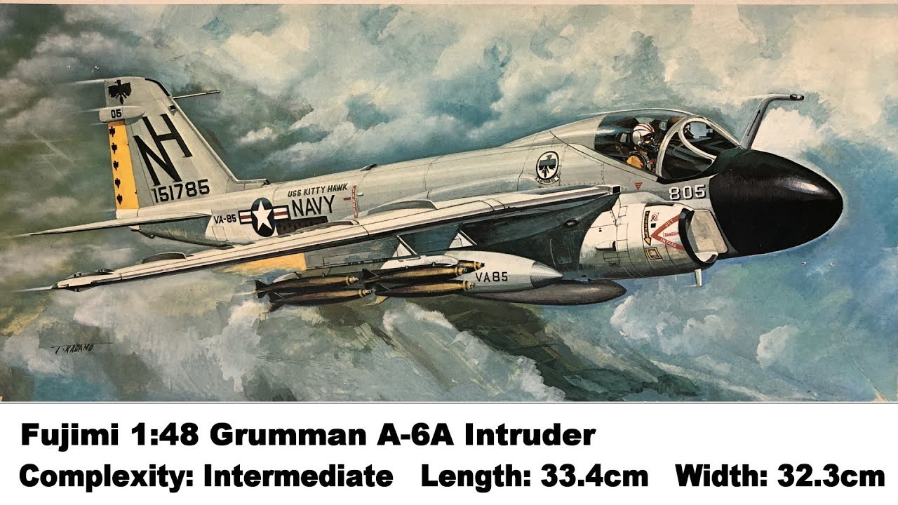Fujimi 1:48 Grumman A-6A Intruder Kit Review