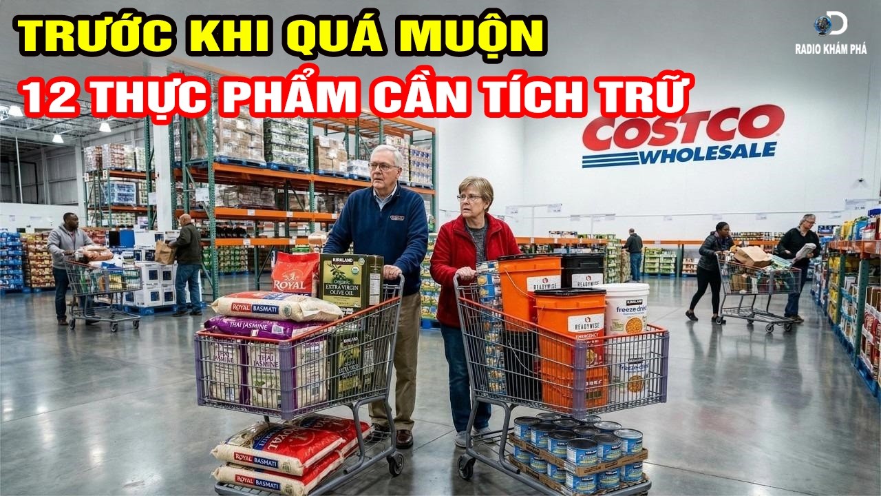 Trước Khi Thế Giới Bất Ổn — 12 Loại Thực Phẩm Không Bao Giờ Hết Hạn Bạn Nên Có