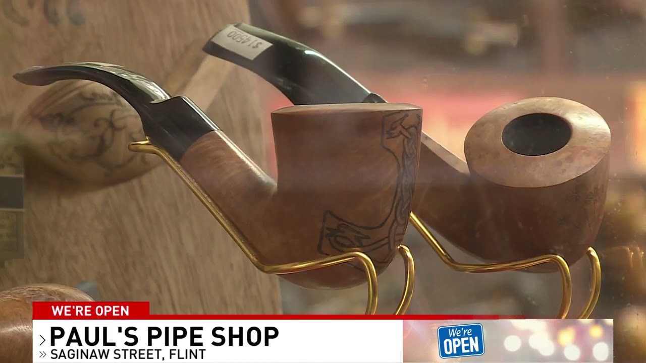 WE'RE OPEN: Paul's Pipe Shop an institution in Flint for 95 years