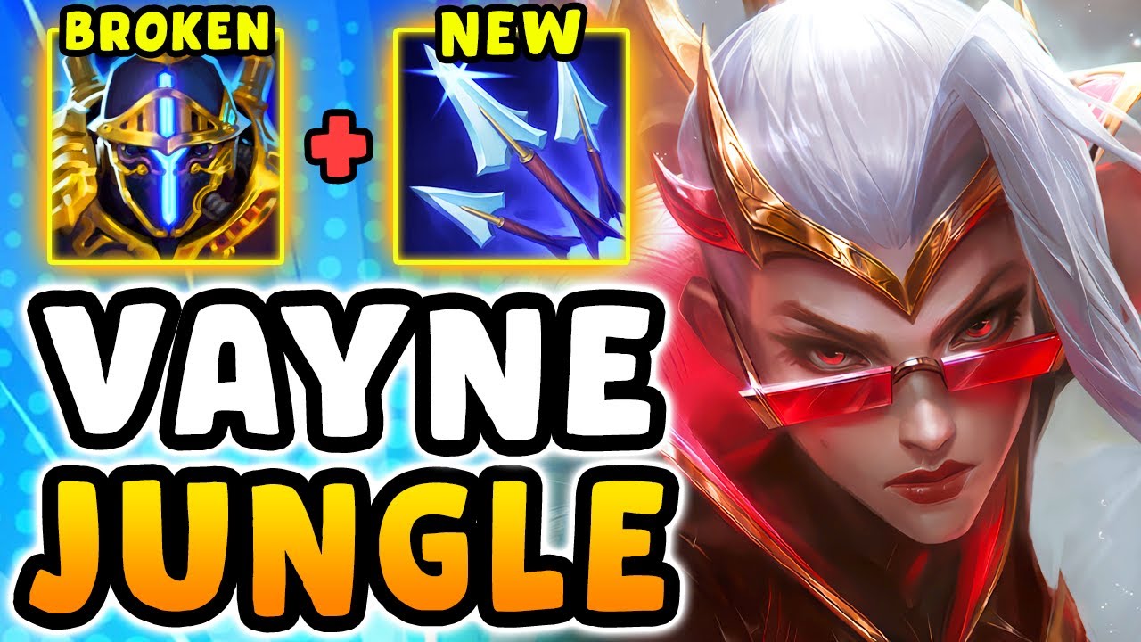 RIOT TURNED VAYNE INTO A JUNGLER (it's so broken..)